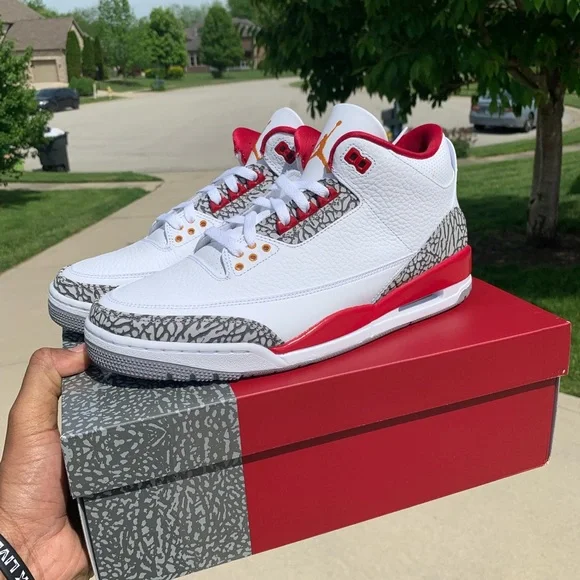 Jordan | Shoes | Ds Retro Air Jordan 3 Cardinal Red | Poshmark display picture 1